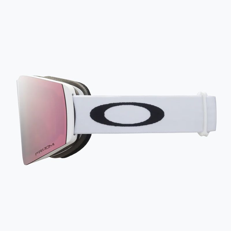 Occhiali da sci Oakley Fall Line M bianco opaco/prizm oro rosa 8