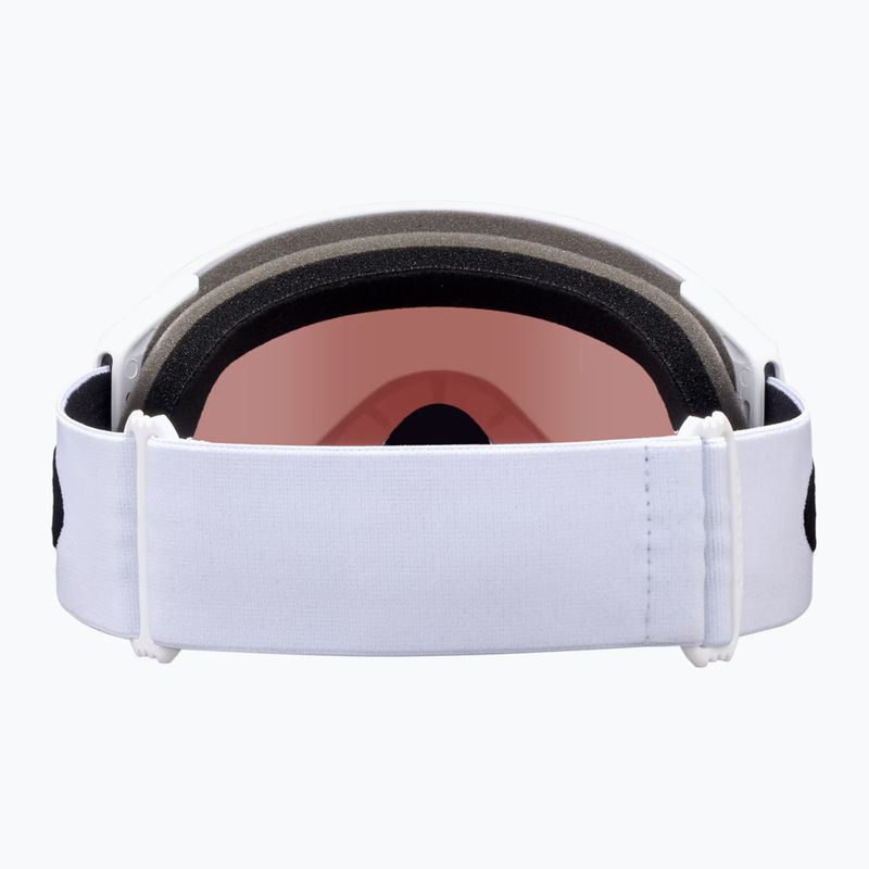 Occhiali da sci Oakley Flight Tracker L bianco opaco/primo oro rosa iridium 3