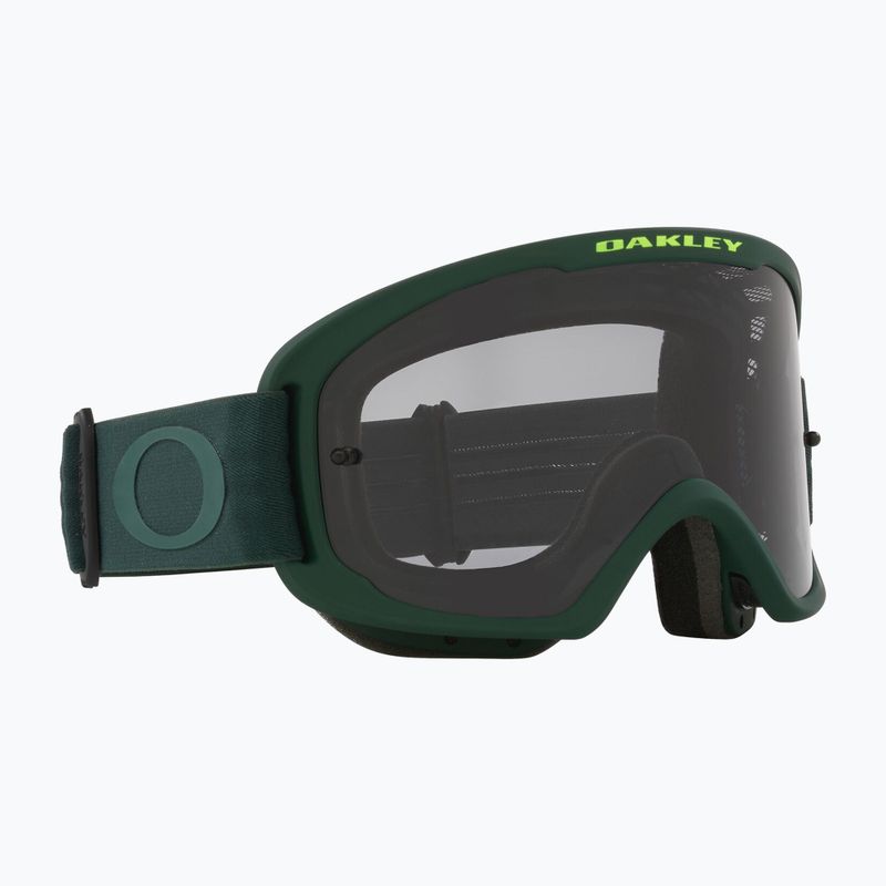 Occhiali da ciclismo Oakley O Frame 2.0 Pro MTB verde cacciatore/grigio chiaro