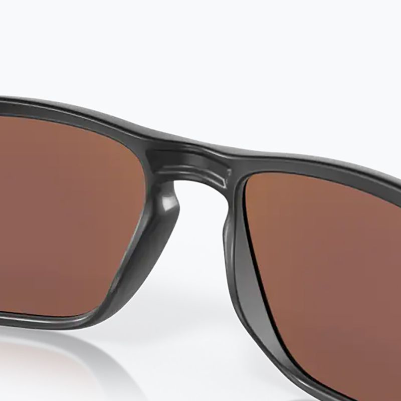 Occhiali da sole Oakley Sylas nero opaco/prizm deep water polarizzati 11
