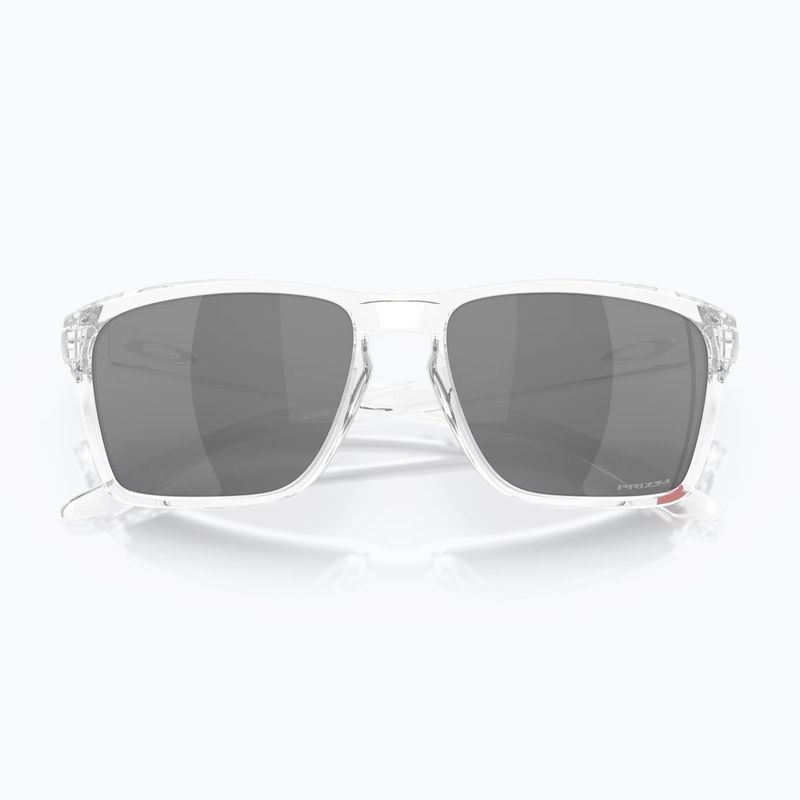 Occhiali da sole Oakley Sylas lucidati in zaffiro trasparente/prismatico 5
