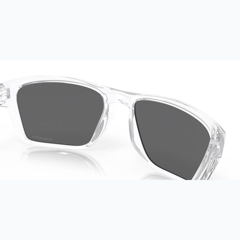 Occhiali da sole Oakley Sylas lucidati in zaffiro trasparente/prismatico 7