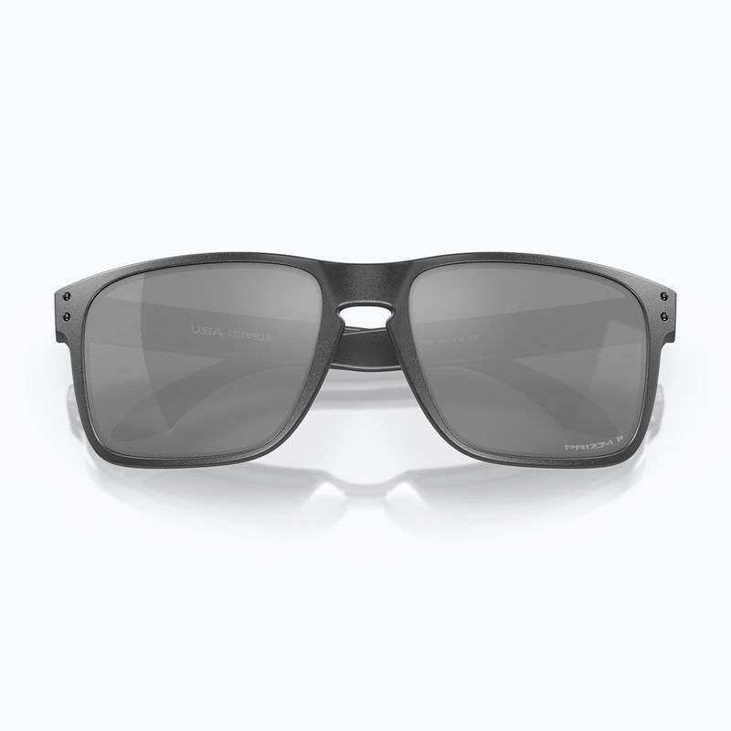Occhiali da sole polarizzati Oakley Holbrook XL acciaio/prizm black 5