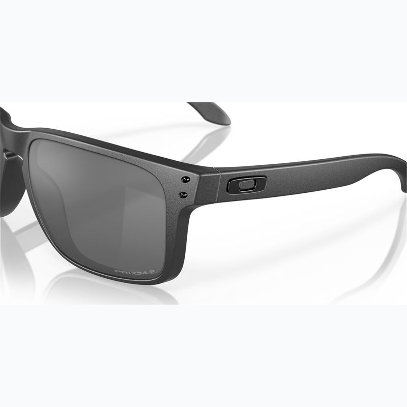 Occhiali da sole polarizzati Oakley Holbrook XL acciaio/prizm black 6