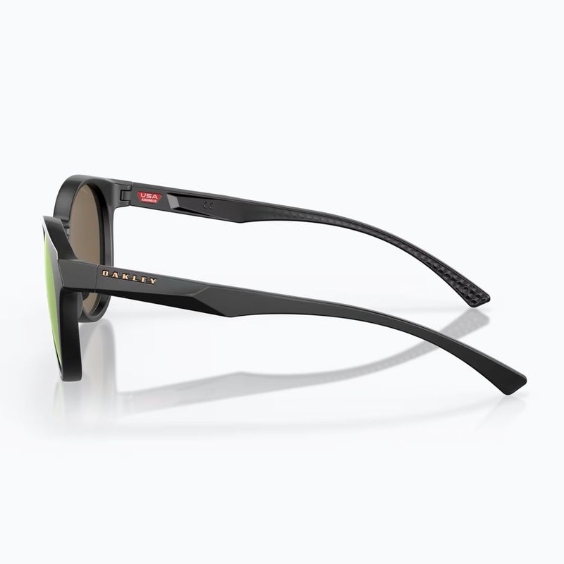 Occhiali da sole polarizzati Oakley Spindrift nero opaco/prizm oro rosa 3