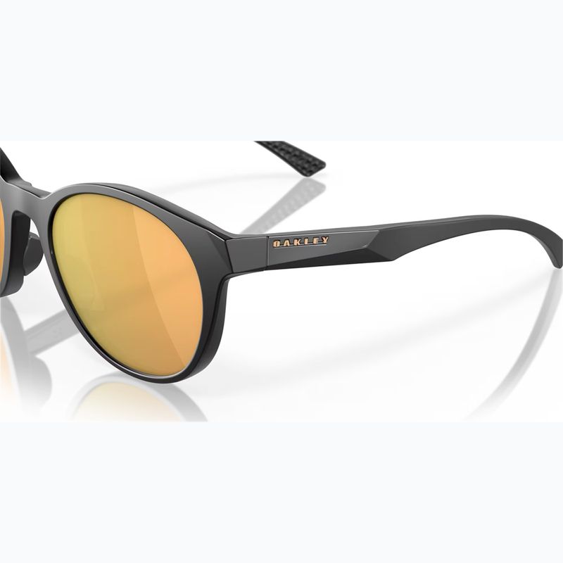Occhiali da sole polarizzati Oakley Spindrift nero opaco/prizm oro rosa 6