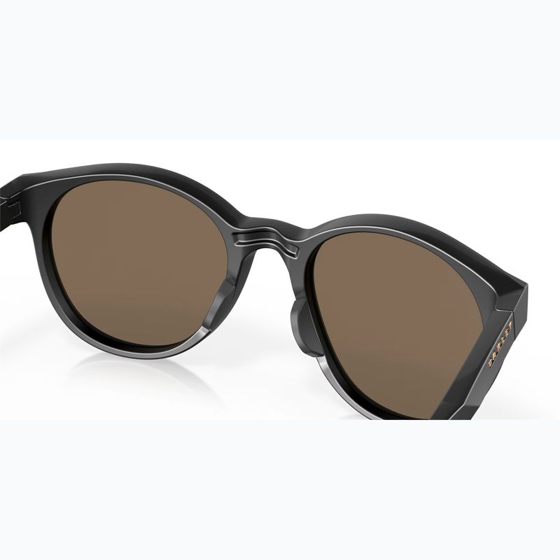 Occhiali da sole polarizzati Oakley Spindrift nero opaco/prizm oro rosa 7