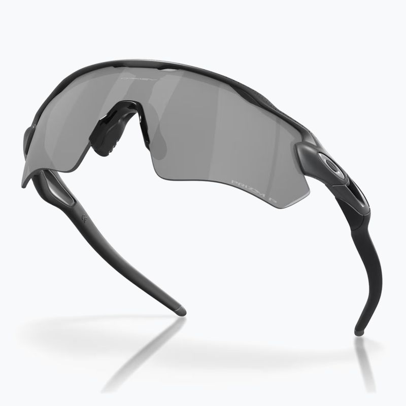 Occhiali da sole Oakley Radar EV Path ad alta risoluzione in carbonio/prizem nero polarizzati 4