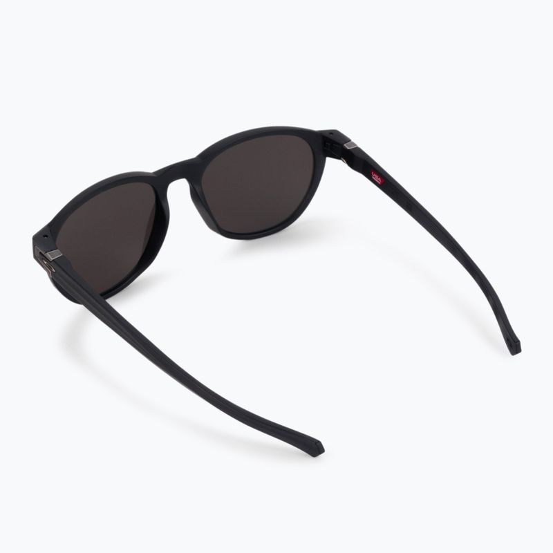 Occhiali da sole Oakley Reedmace nero opaco/prizm nero 2