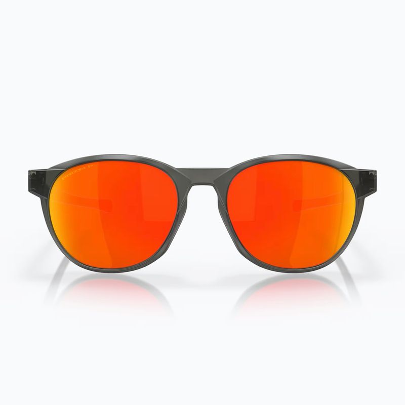 Occhiali da sole Oakley Reedmace grigio opaco fumo/prizm rubino pile 2