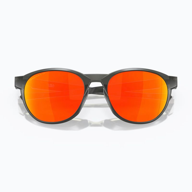 Occhiali da sole Oakley Reedmace grigio opaco fumo/prizm rubino pile 5