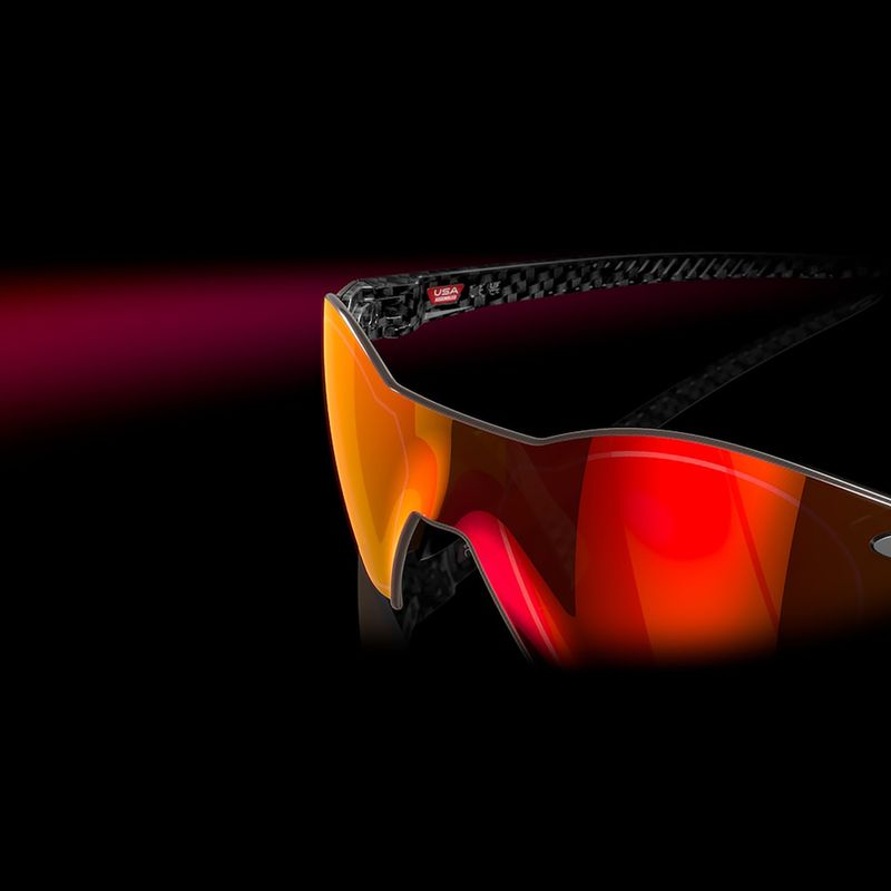 Occhiali da sole Oakley Re:Subzero in fibra di carbonio/prizm rubino 10