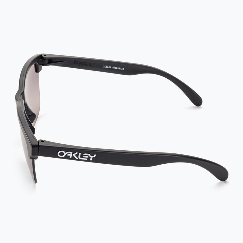 Occhiali da sole Oakley Frogskins Lite nero opaco/grigio sfumato 4