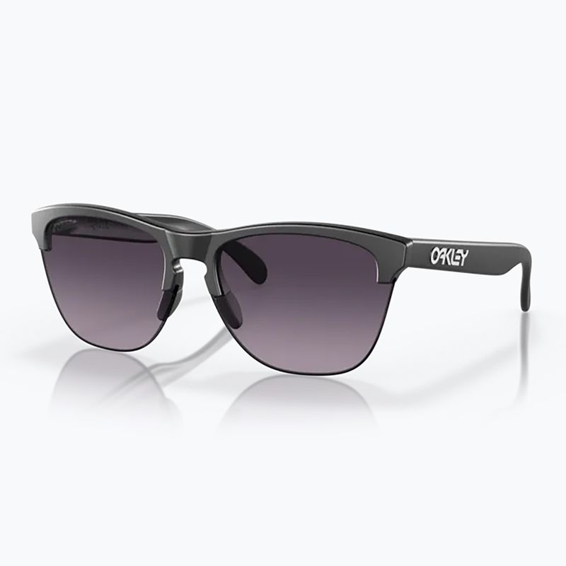 Occhiali da sole Oakley Frogskins Lite nero opaco/grigio sfumato 5