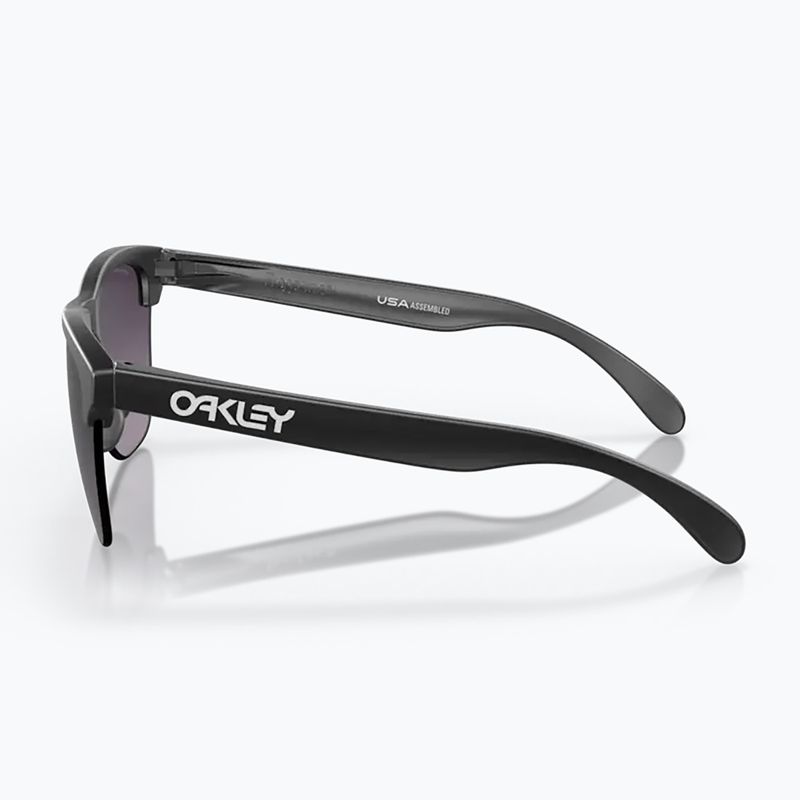 Occhiali da sole Oakley Frogskins Lite nero opaco/grigio sfumato 7