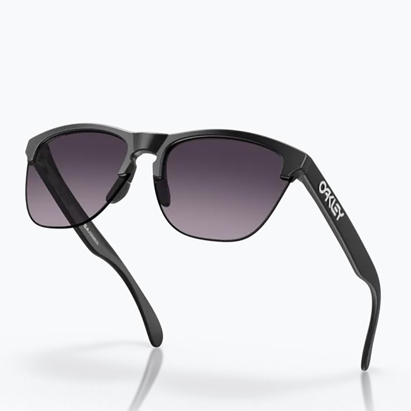 Occhiali da sole Oakley Frogskins Lite nero opaco/grigio sfumato 8