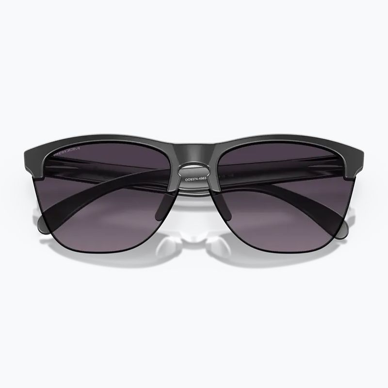 Occhiali da sole Oakley Frogskins Lite nero opaco/grigio sfumato 9