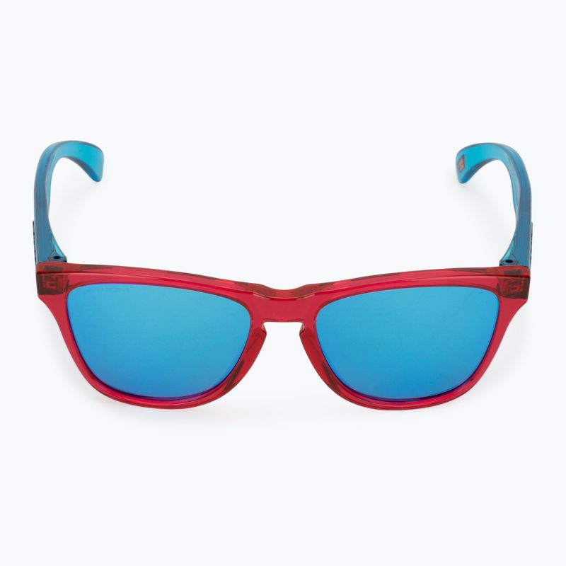 Occhiali da sole Oakley Frogskins XXS rosa acido/zaffiro per bambini 3