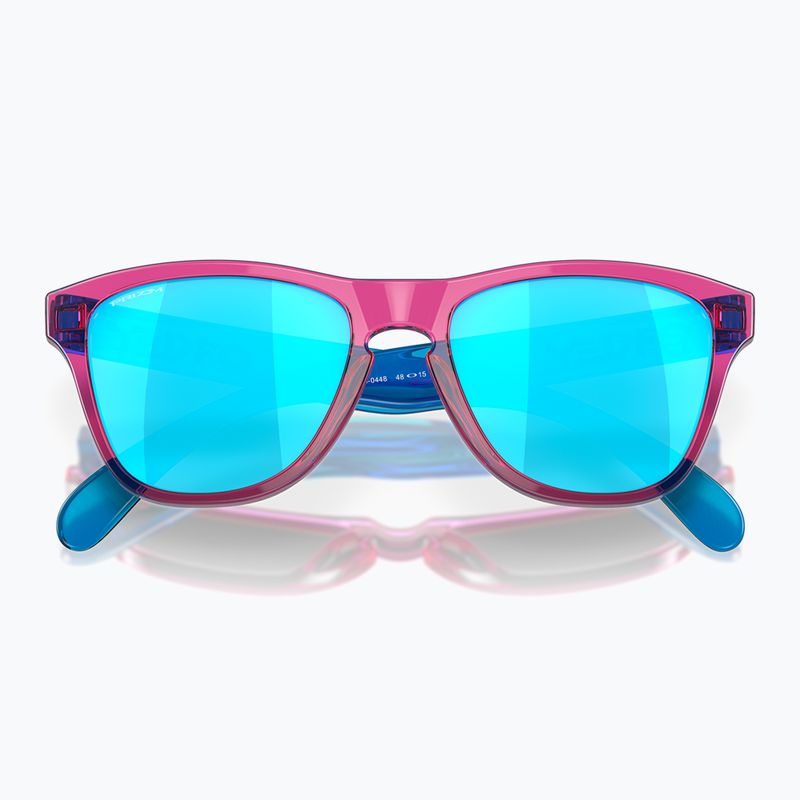 Occhiali da sole Oakley Frogskins XXS rosa acido/zaffiro per bambini 5