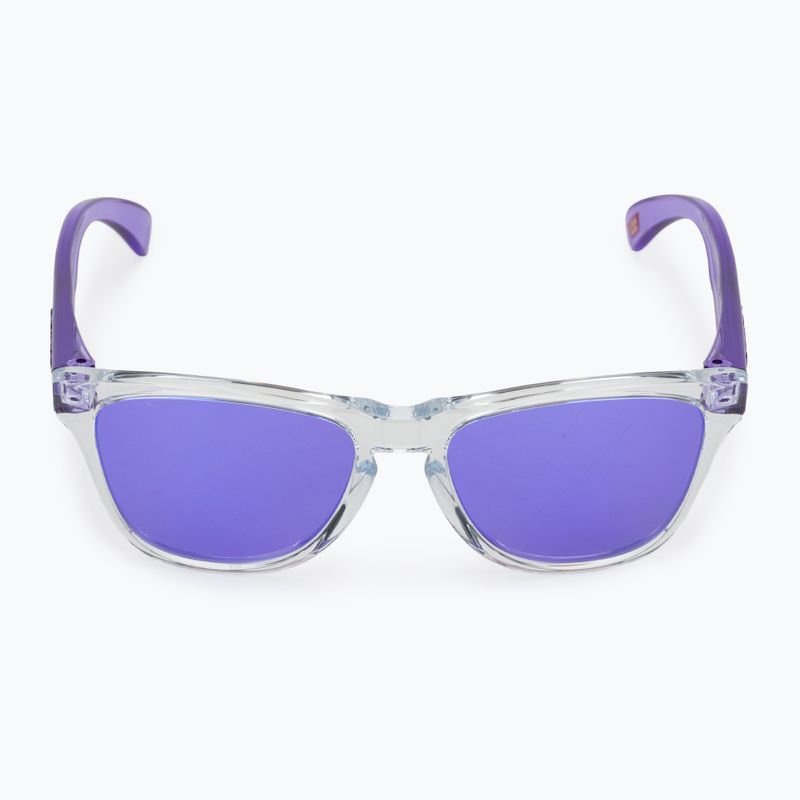 Occhiali da sole Oakley Frogskins XXS clear/prizm violet per bambini 3