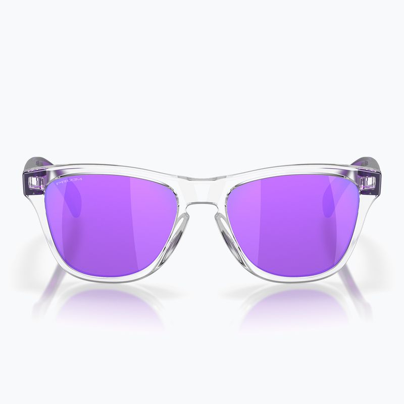 Occhiali da sole Oakley Frogskins XXS clear/prizm violet per bambini 2