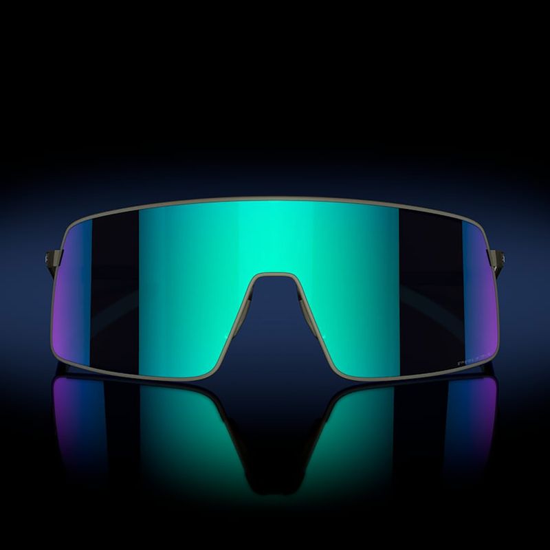 Occhiali da sole Oakley Sutro Ti satin lead/prizm sapphire 7