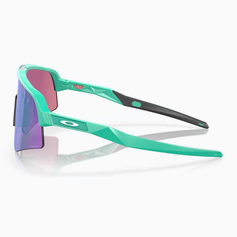 Occhiali da sole Oakley Sutro Lite Sweep celeste opaco/prizm road jade 3