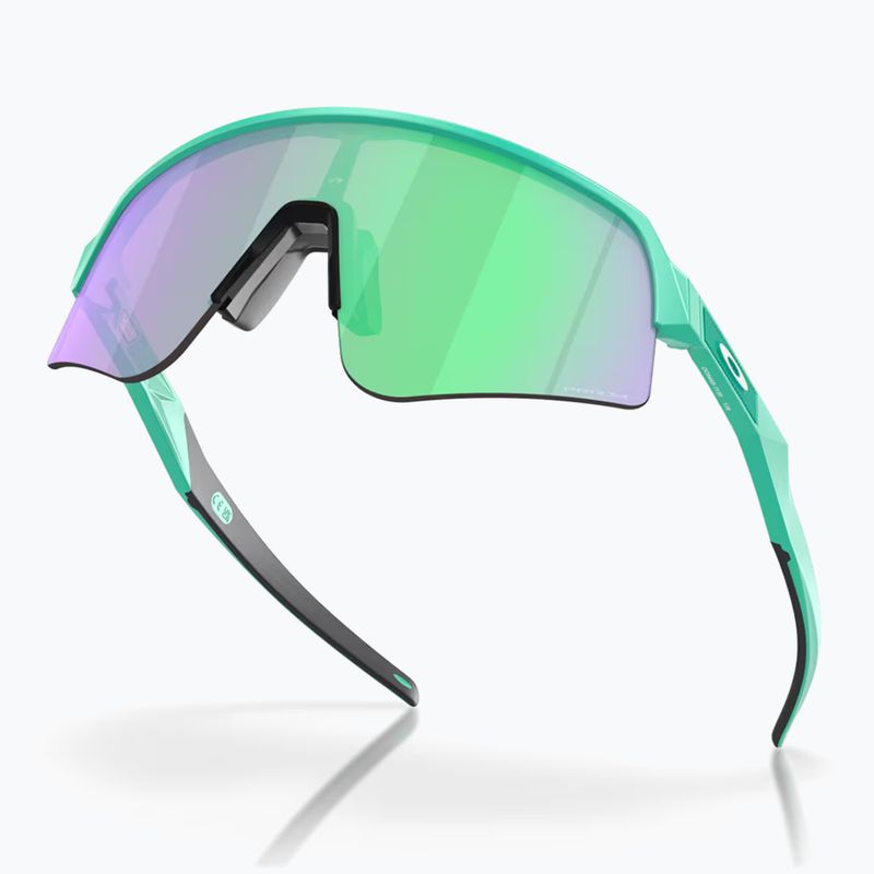 Occhiali da sole Oakley Sutro Lite Sweep celeste opaco/prizm road jade 4