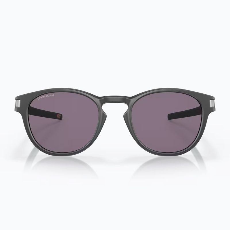 Occhiali da sole Oakley Latch carbonio opaco/grigio prisma 2