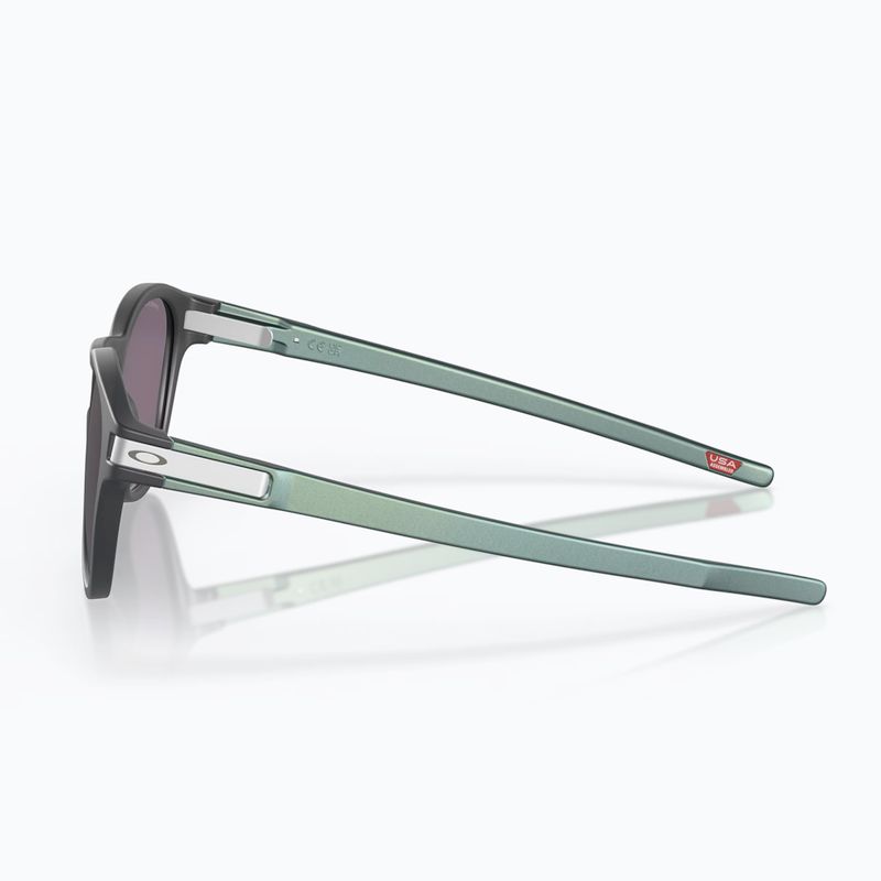 Occhiali da sole Oakley Latch carbonio opaco/grigio prisma 3