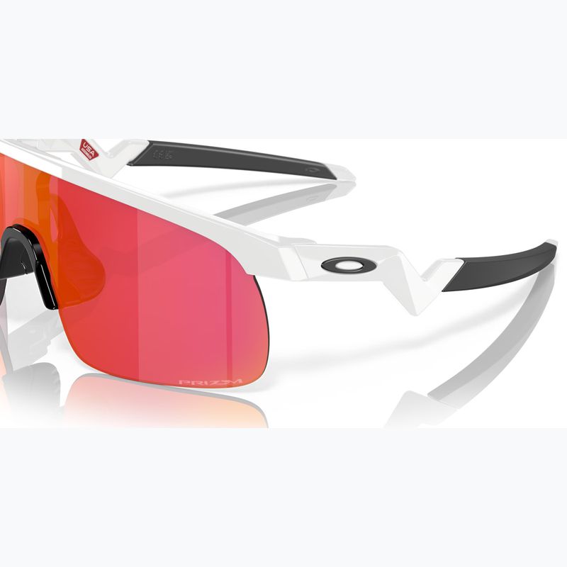 Occhiali da sole per bambini Oakley Resistor PC polished white/prizm field 6