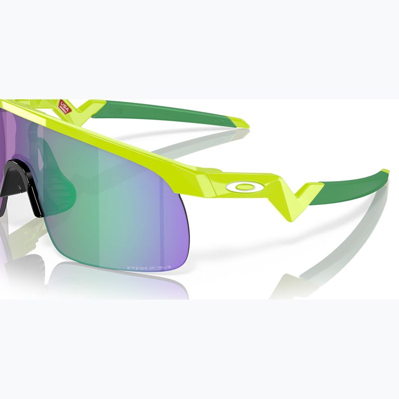 Occhiali da sole per bambini Oakley Resistor retina burn/prizm jade 7