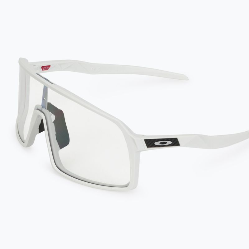 Occhiali da sole Oakley Sutro bianco opaco/nero fotocromatico 5