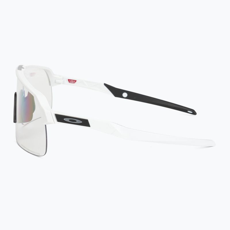 Occhiali da sole fotocromatici Oakley Sutro Lite bianco opaco/da chiaro a nero 4