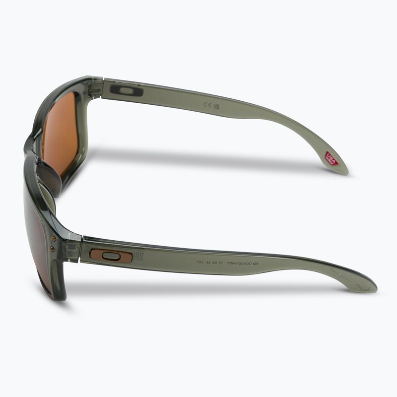 Occhiali da sole polarizzati Oakley Holbrook olive ink/prizm tungsten 4