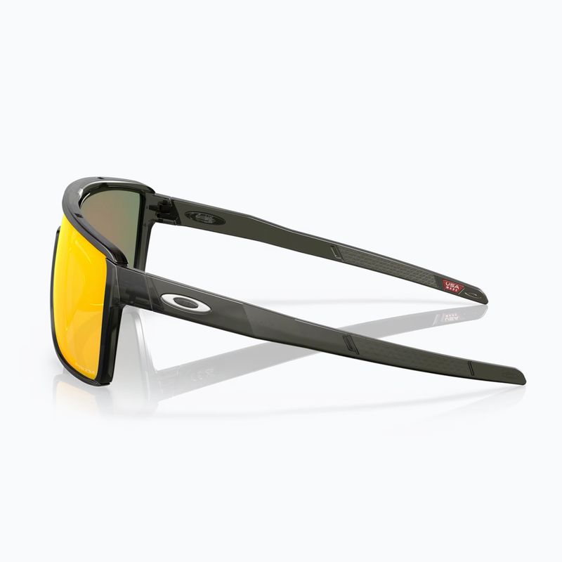 Occhiali da sole Oakley Castel grigio opaco fumo/prizm rubino 3