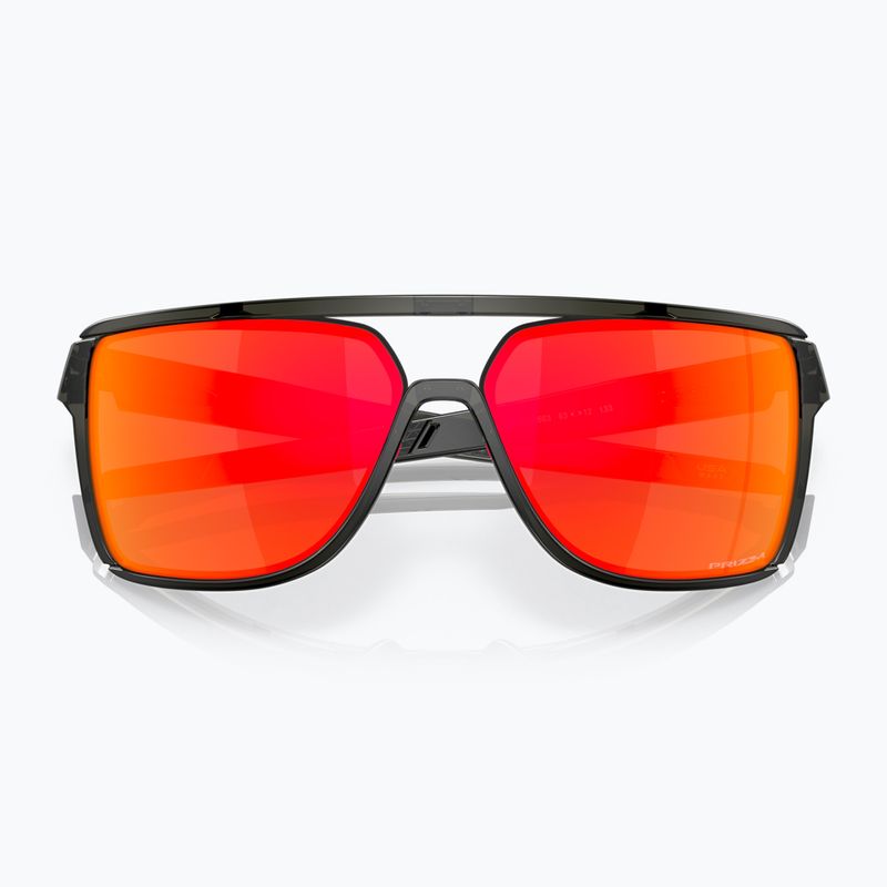 Occhiali da sole Oakley Castel grigio opaco fumo/prizm rubino 5