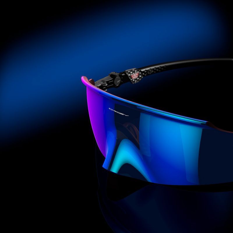 Occhiali da sole Oakley Kato polished black/prizm sapphire 9