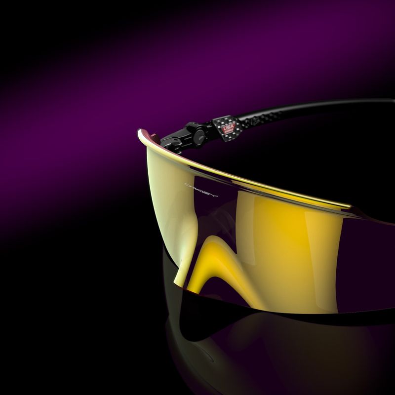 Occhiali da sole Oakley Kato polished black/prizm 24k 9