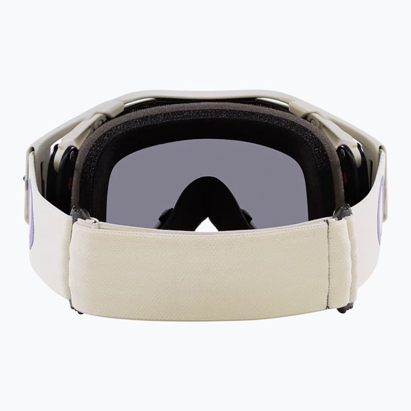 Occhiali da ciclismo Oakley Airbrake MTB grigio freddo/grigio scuro 2