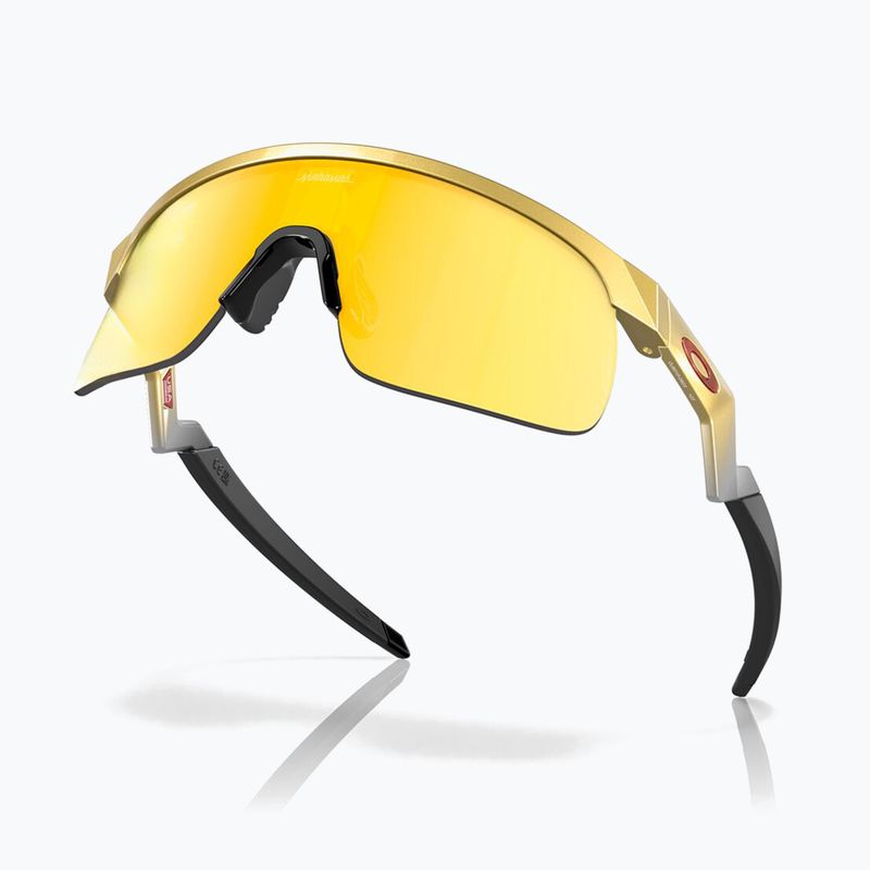 Occhiali da sole per bambini Oakley Resistor oro/prizm 24k 4