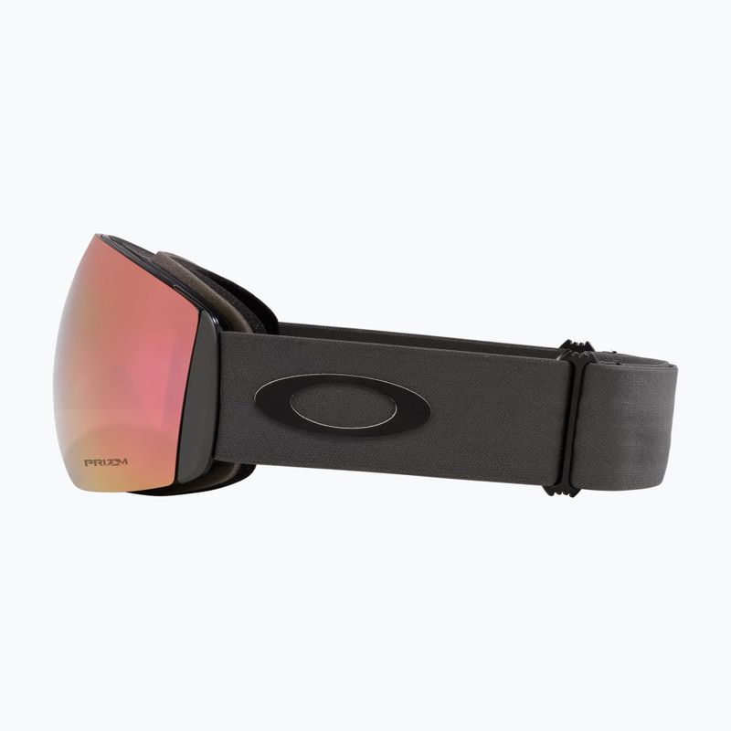 Occhiali da sci Oakley Flight Deck L in ferro forgiato opaco/prizm oro rosa iridium 4