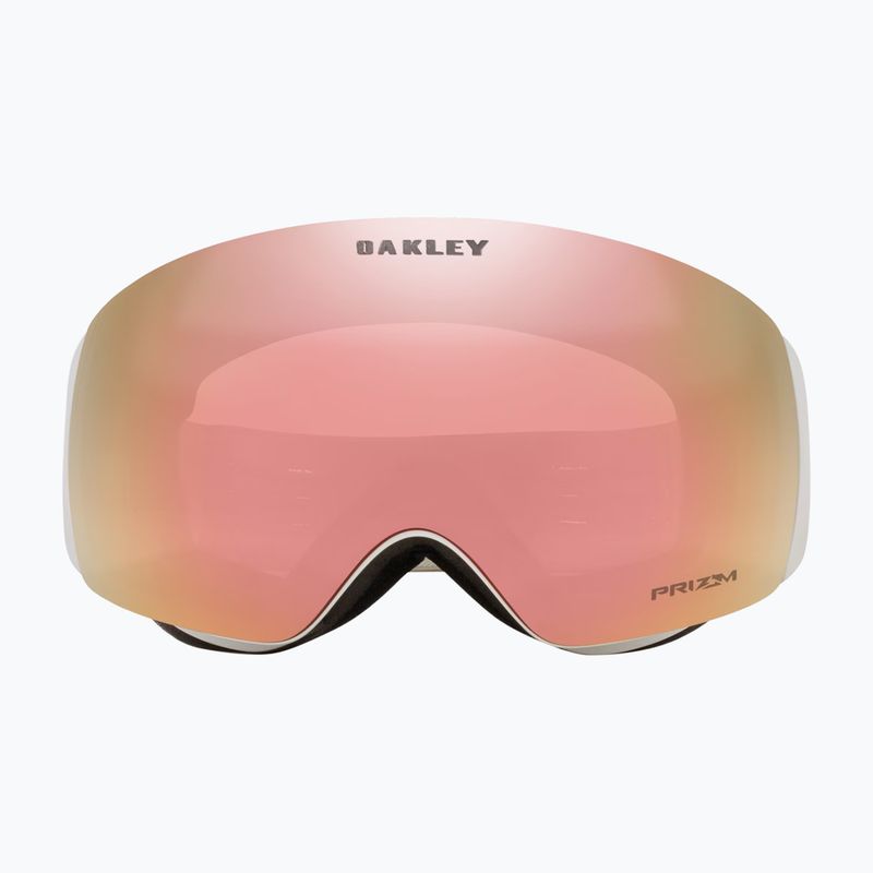 Occhiali da sci Oakley Flight Deck M grigio freddo opaco/prizm oro rosa iridium 2