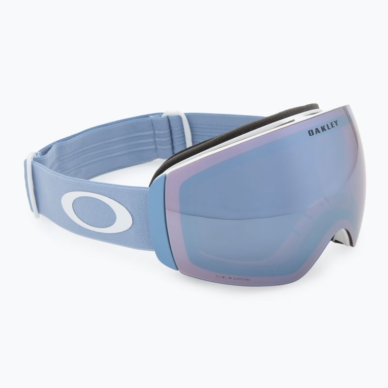 Occhiali da sci Oakley Flight Deck M stonewash opaco/prizm sapphire iridium