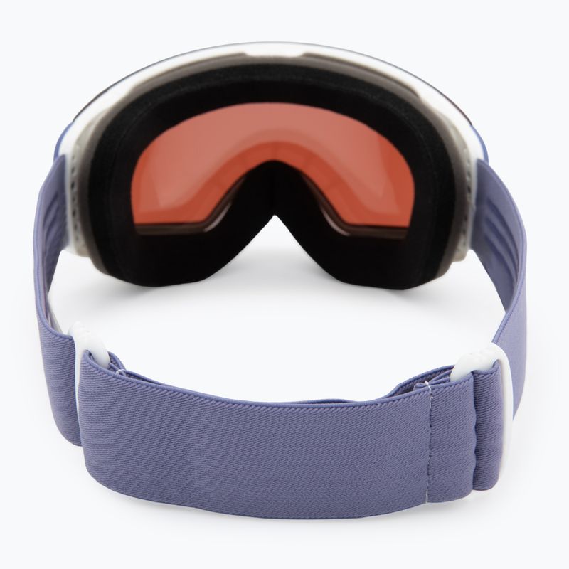 Occhiali da sci Oakley Flight Deck M lilla opaco/prizm zaffiro iridium 3