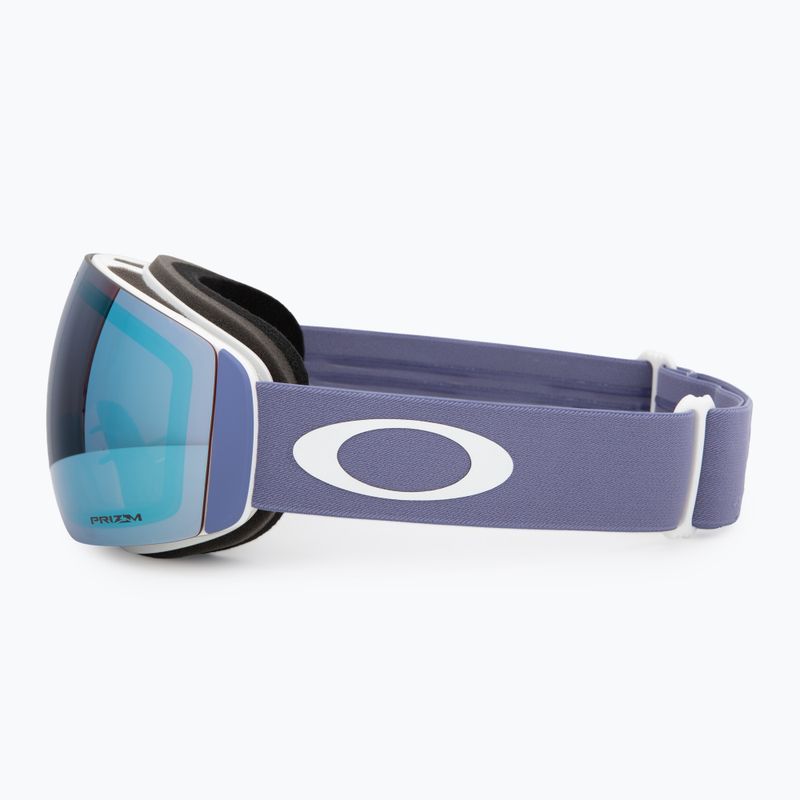 Occhiali da sci Oakley Flight Deck M lilla opaco/prizm zaffiro iridium 4