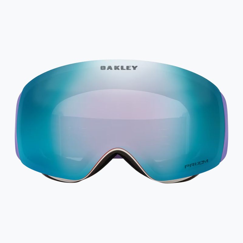 Occhiali da sci Oakley Flight Deck M lilla opaco/prizm zaffiro iridium 2