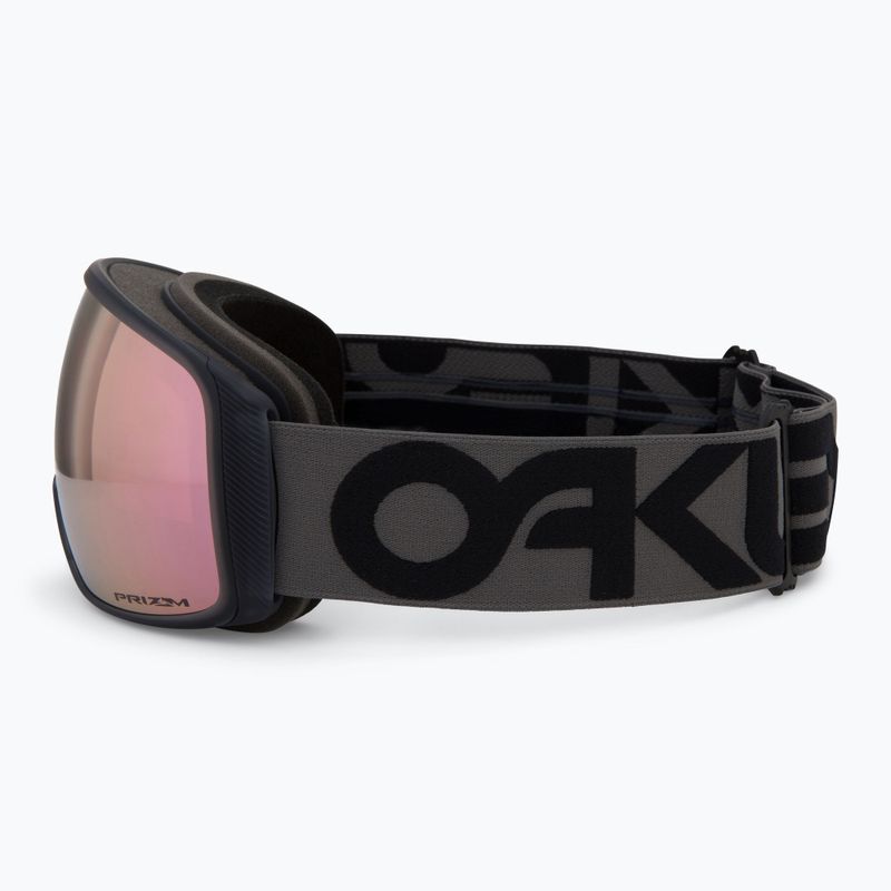 Oakley Flight Tracker L opaco b1b ferro forgiato/prizm oro rosa iridium occhiali da sci 4