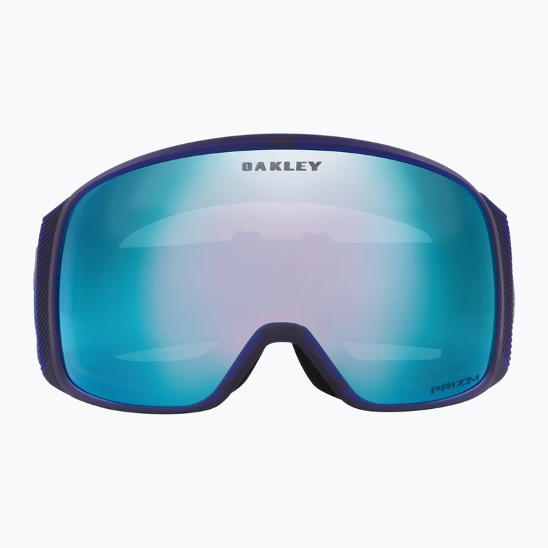 Oakley Flight Tracker L opaco b1b navy/prizm zaffiro iridium occhiali da sci 2