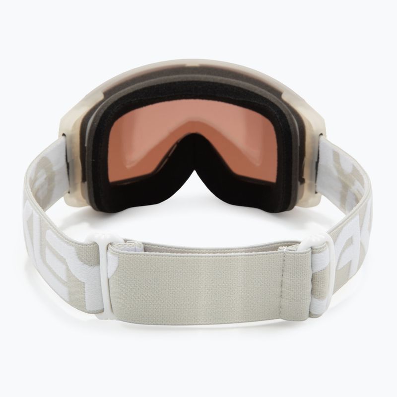 Oakley Flight Tracker M opaco b1b cool grey/prizm rose gold iridium occhiali da sci 3